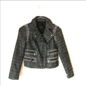Banana republic 0 petite tweed work jacket